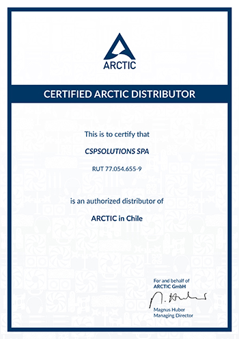 Certificado Arctic